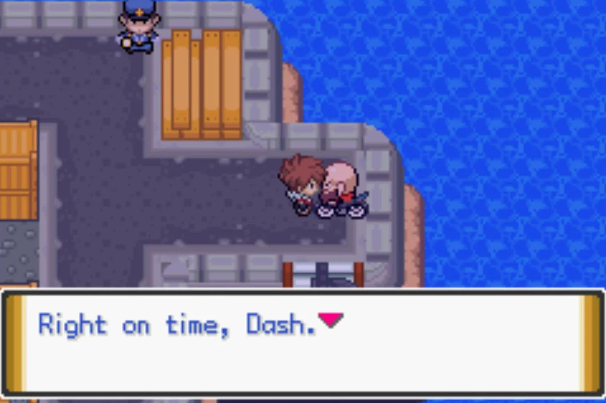 The contact at the docks / Pokémon Unbound