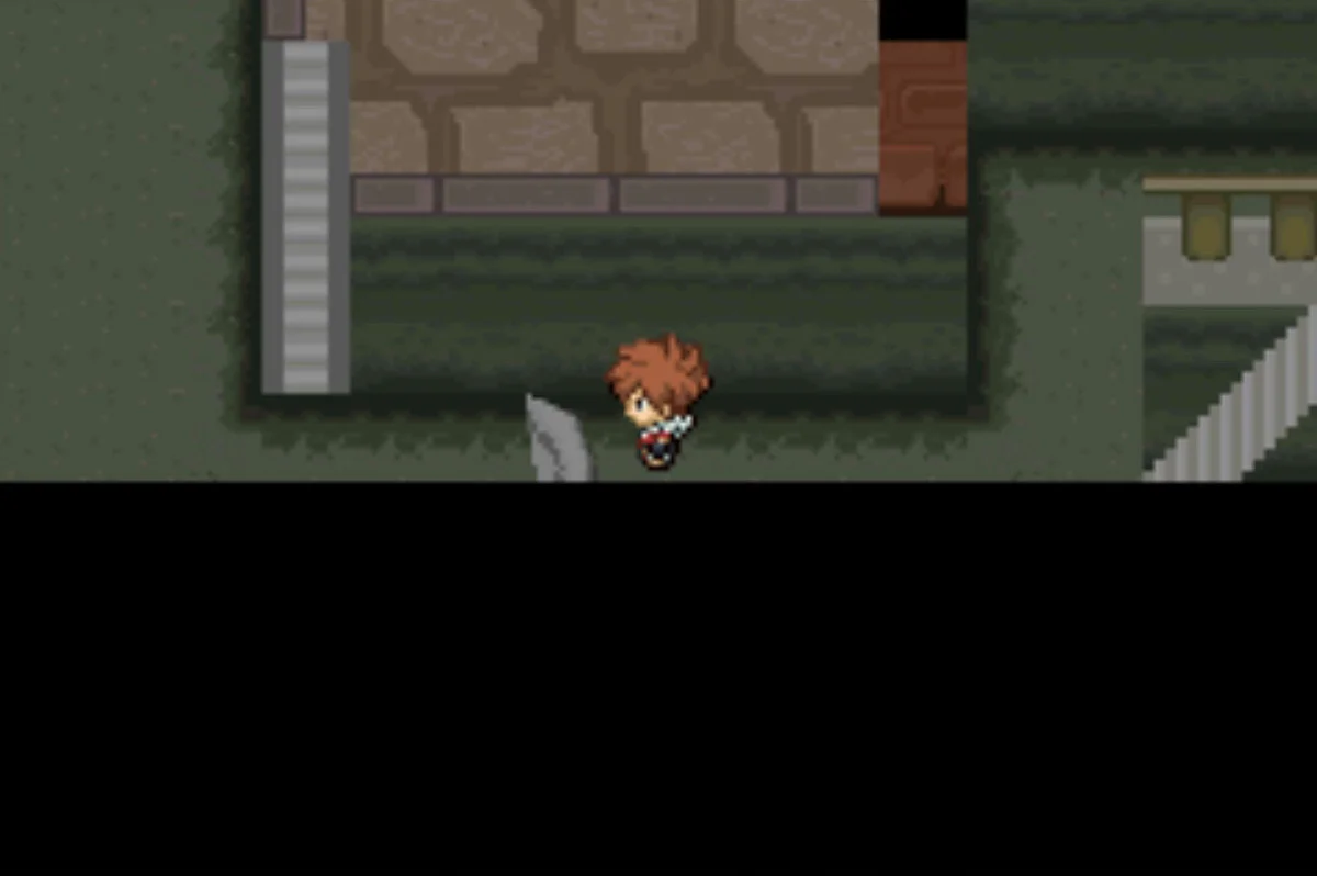 Go east from the sewer pipe along the southern edge / Pokémon Unbound