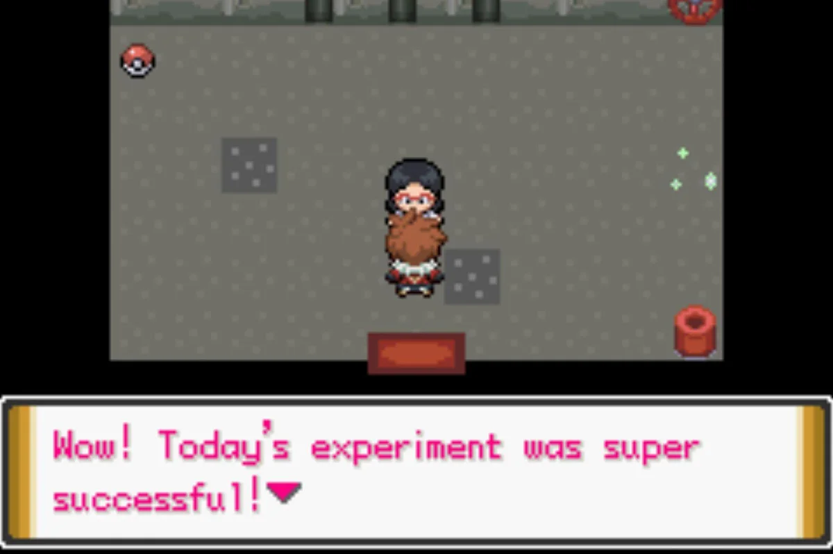The Scientist in here will give you items every day / Pokémon Unbound