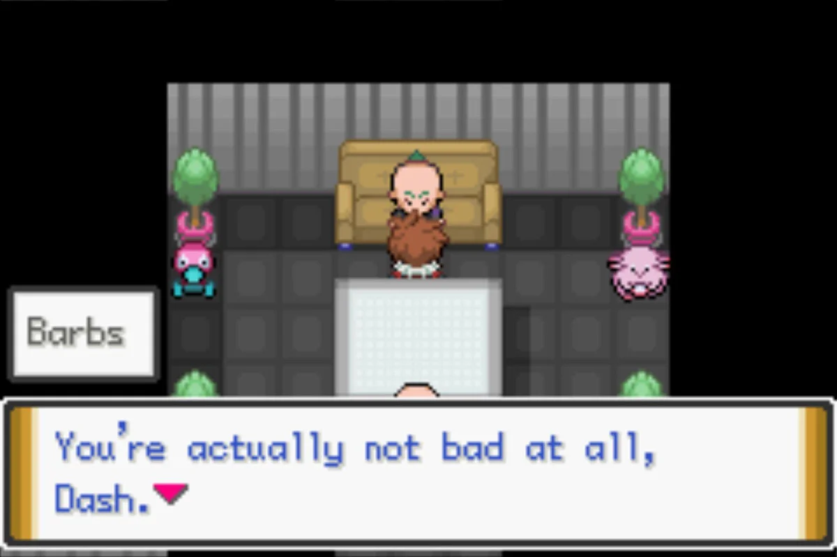 Praise from the boss / Pokémon Unbound