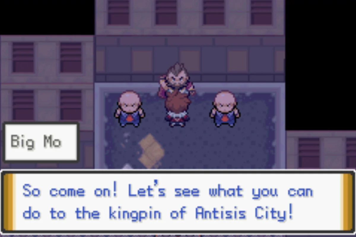 A back alley battle / Pokémon Unbound