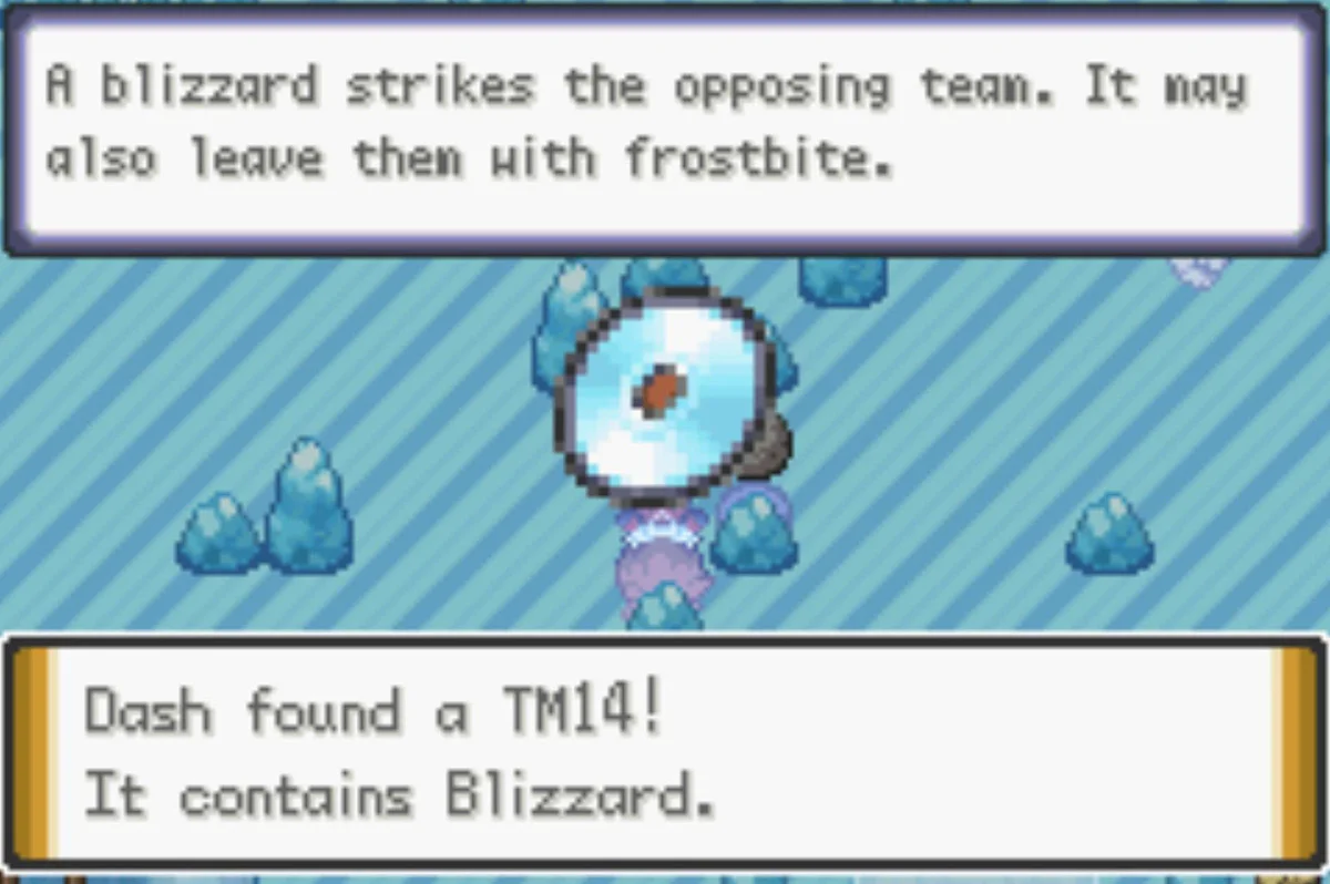 Blizzard is very useful / Pokémon Unbound