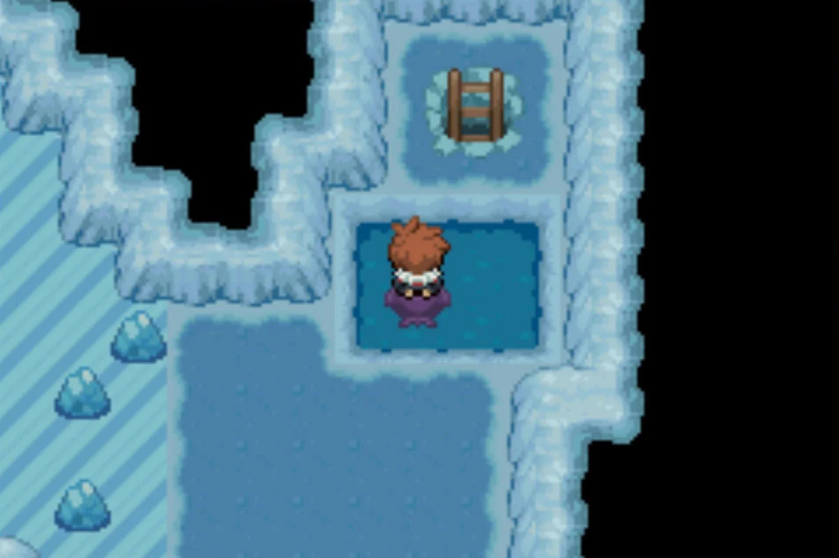 Across the pond is a ladder / Pokémon Unbound