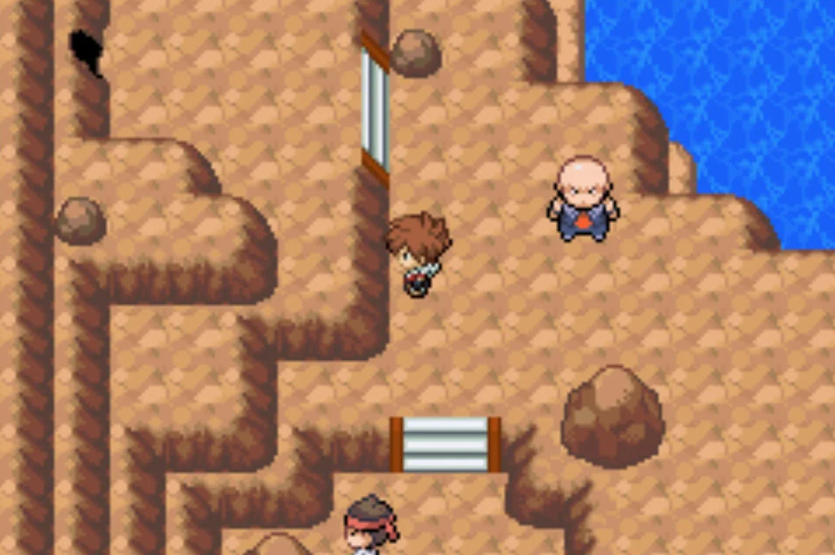 Roughneck Corey and Black Belt Kentaro / Pokémon Unbound