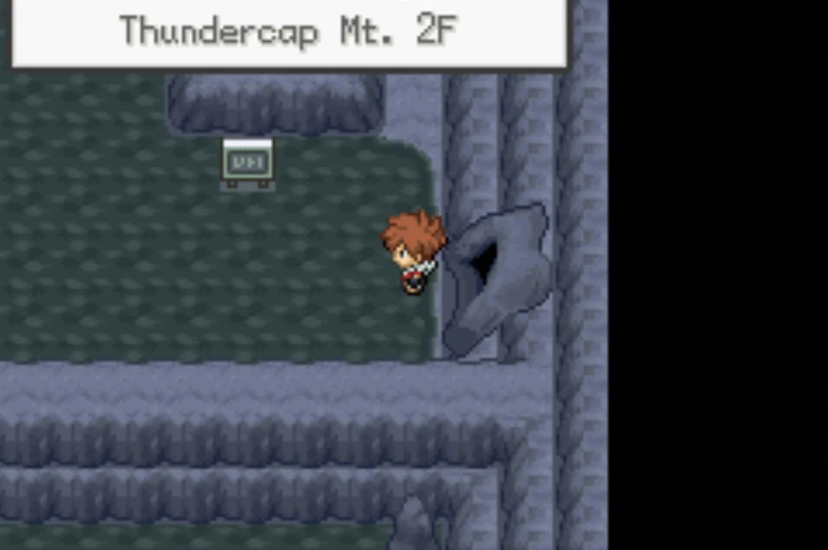 The Antisis entrance to Thundercap / Pokémon Unbound