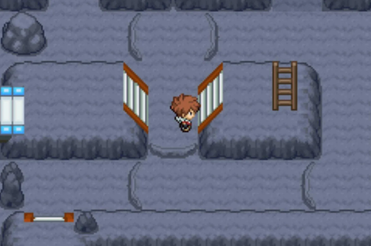 The first ladder to 3F / Pokémon Unbound