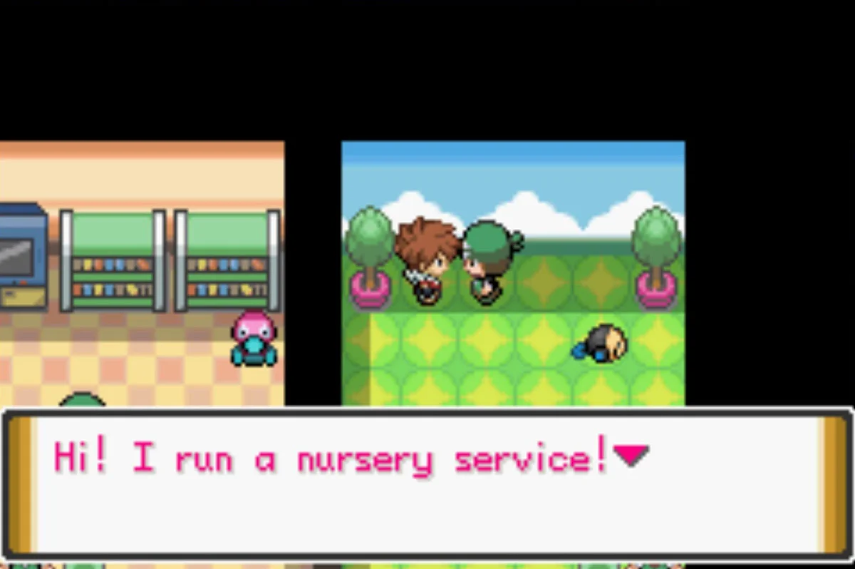This Breeder acts like another Pokemon Day Care / Pokémon Unbound