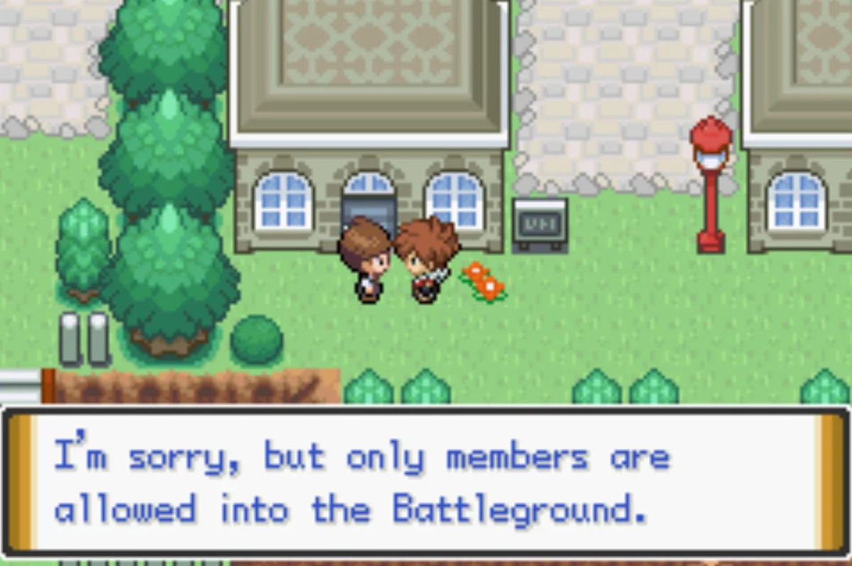 The Battleground is closed / Pokémon Unbound