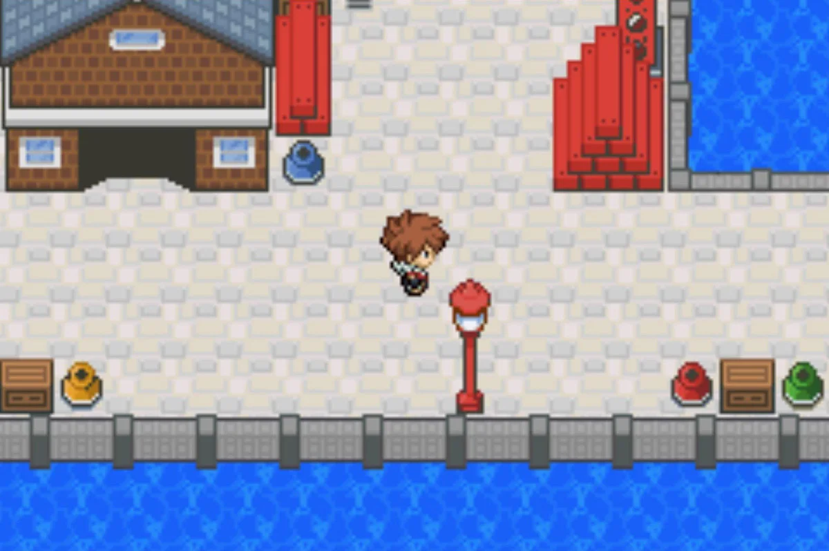 The seaport part of Seaport City / Pokémon Unbound