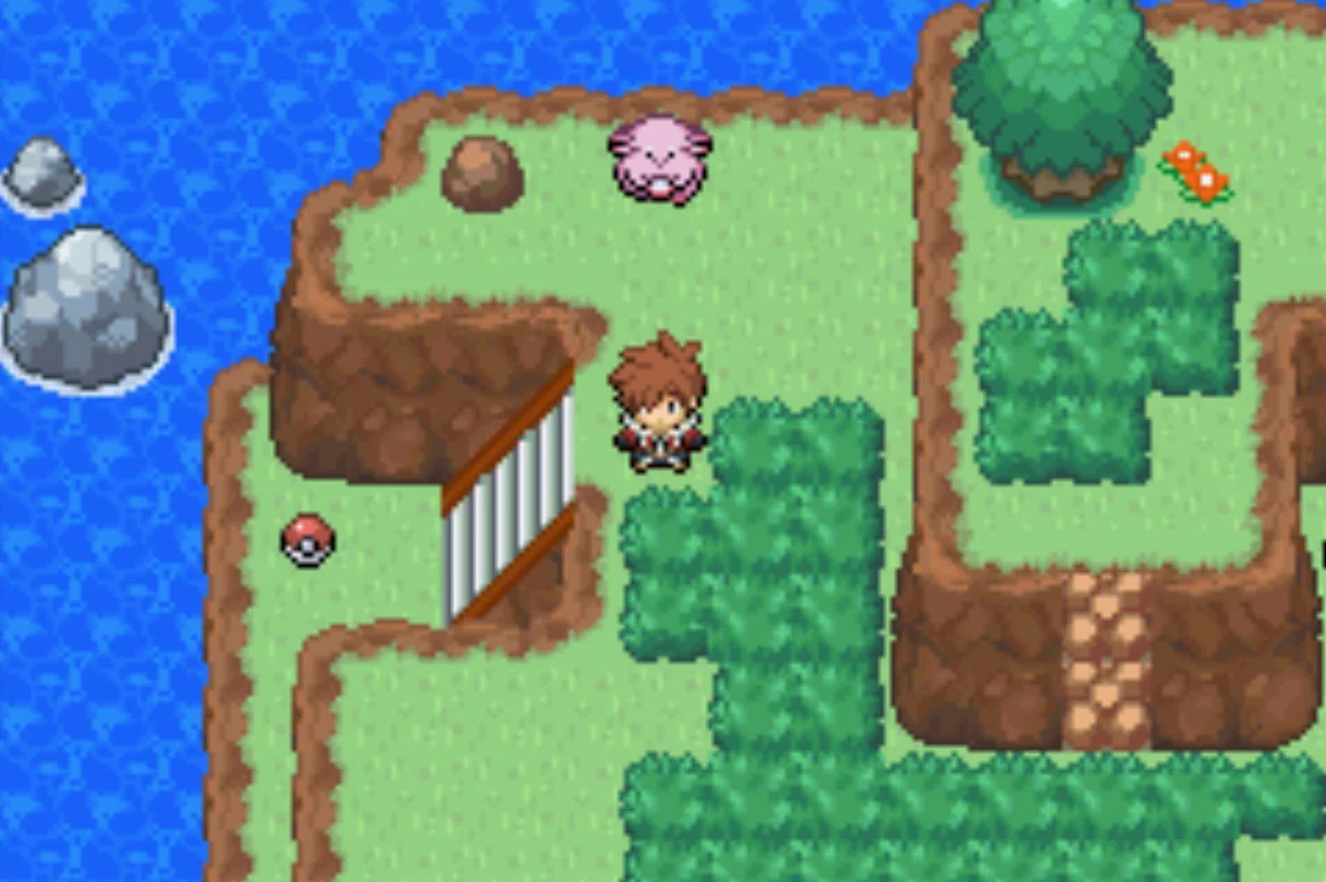 The Chansey is pretty much the halfway mark of the route / Pokémon Unbound