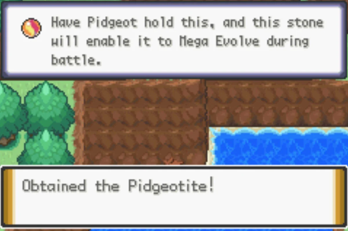 Your Mega Stone prize / Pokémon Unbound