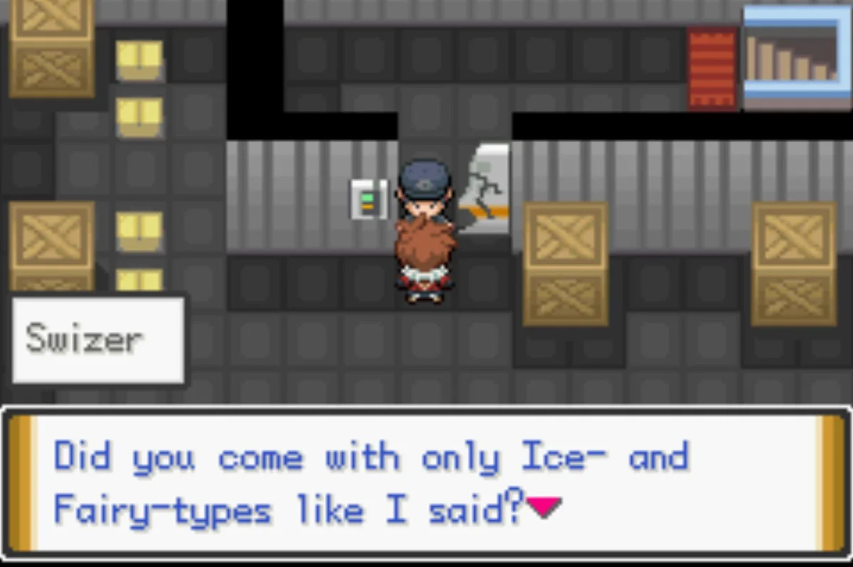 Swizer checks you’re following the rules / Pokémon Unbound