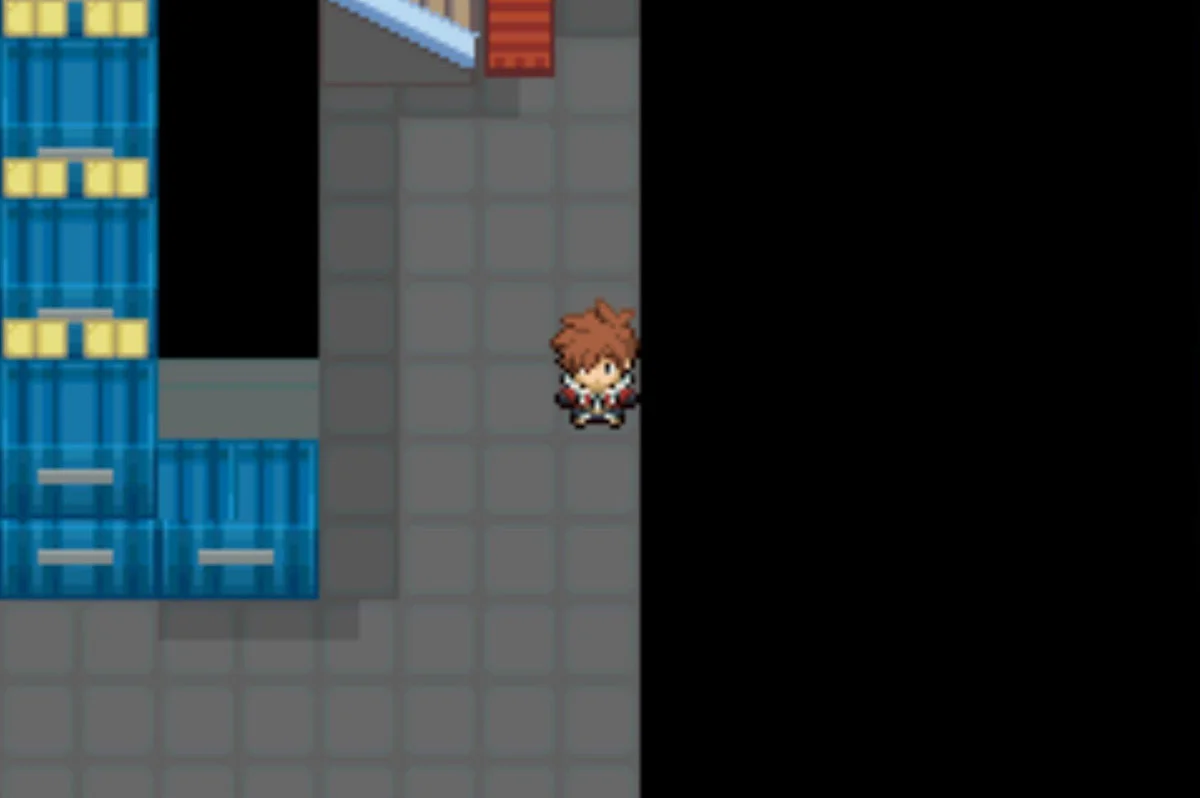 Entering the warehouse / Pokémon Unbound