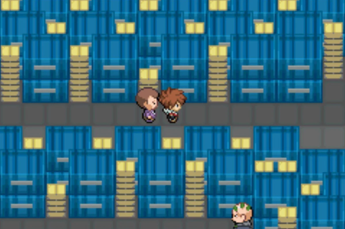 Narrowly avoiding a battle / Pokémon Unbound