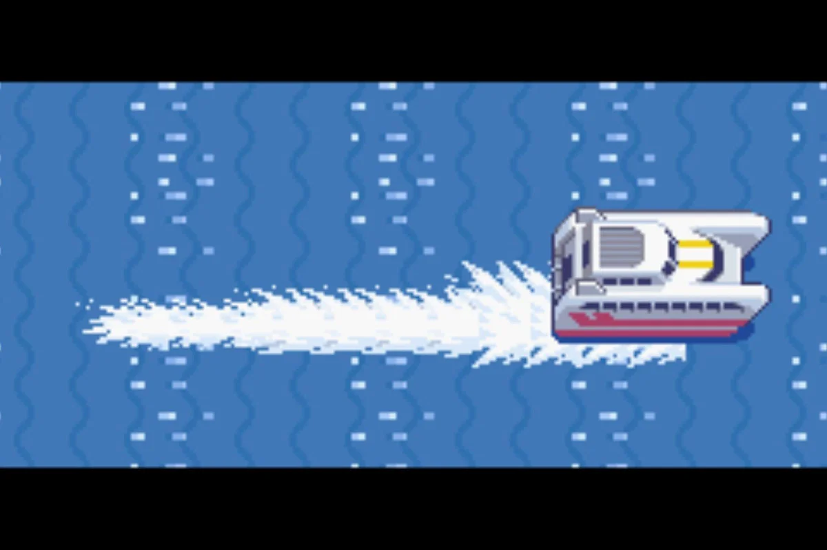 Crossing the sea / Pokémon Unbound