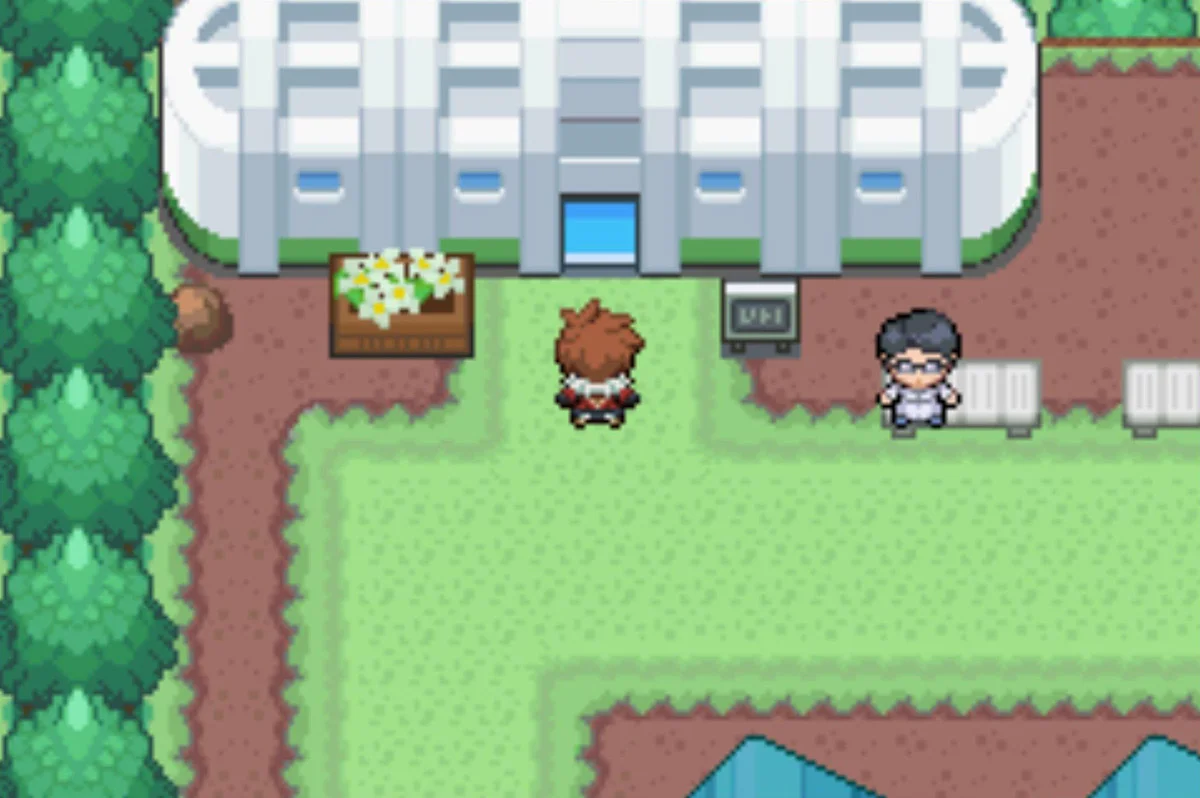 The Dream Research Lab in Tarmigan Town / Pokémon Unbound