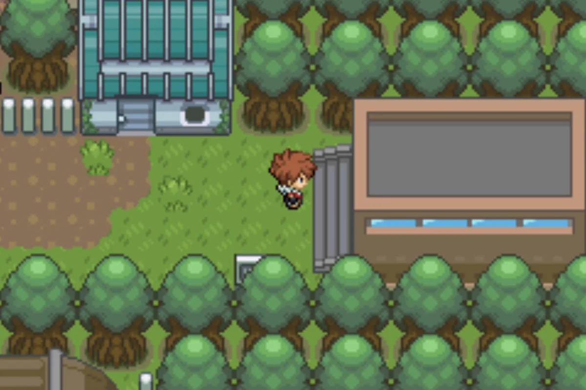 The gate to the Safari Zone / Pokémon Unbound