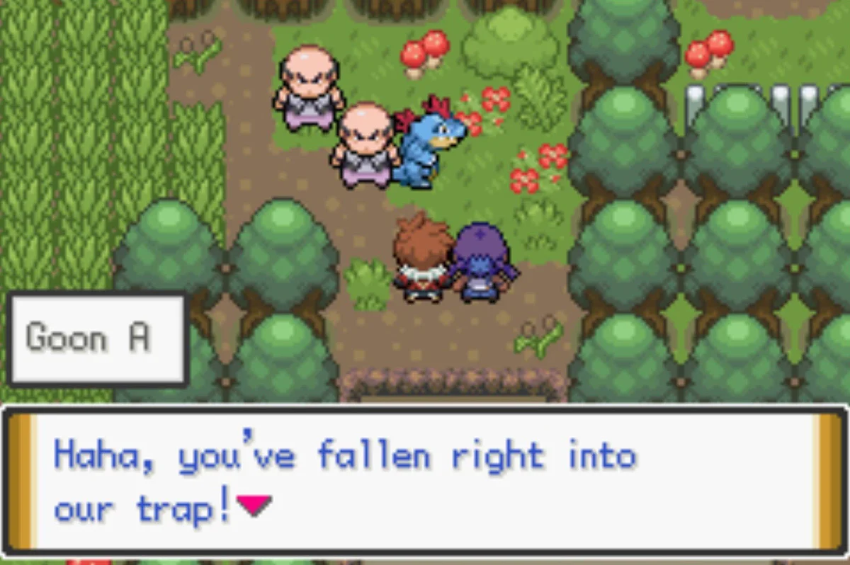 The trap is sprung / Pokémon Unbound