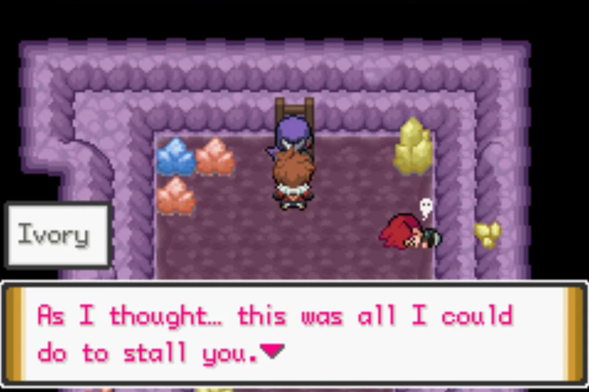 Ivory leaves you to continue on / Pokémon Unbound