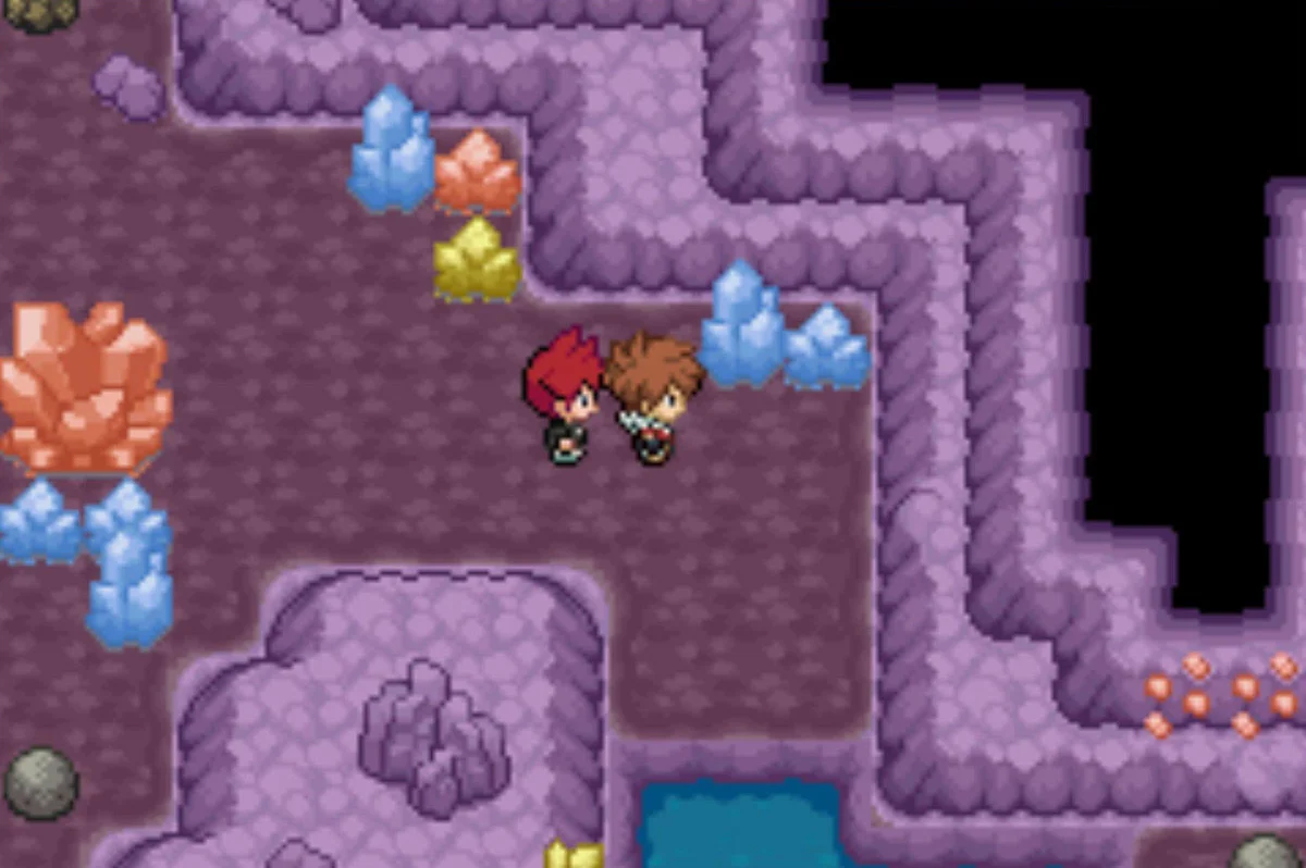 Further along the passage / Pokémon Unbound