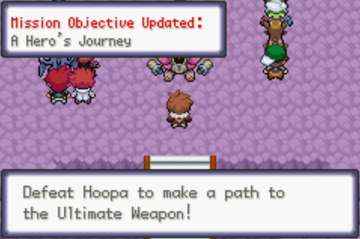 Hoopa confronts you / Pokémon Unbound