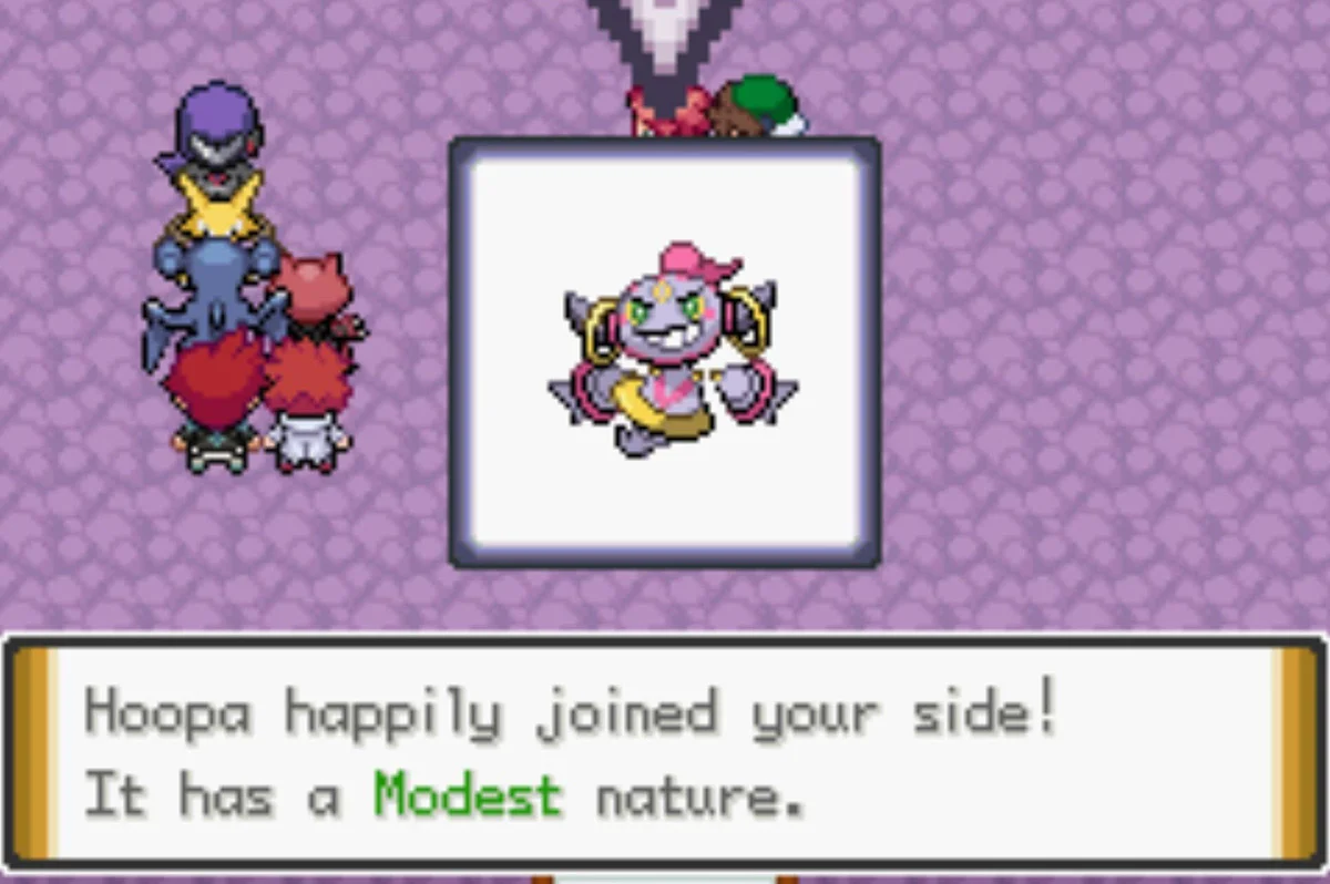 The Hoopa joins you / Pokémon Unbound