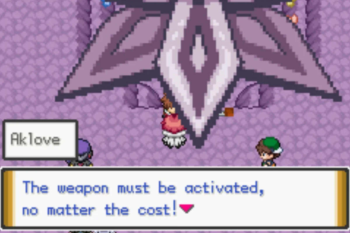 Aklove is determined to destroy Borrius / Pokémon Unbound