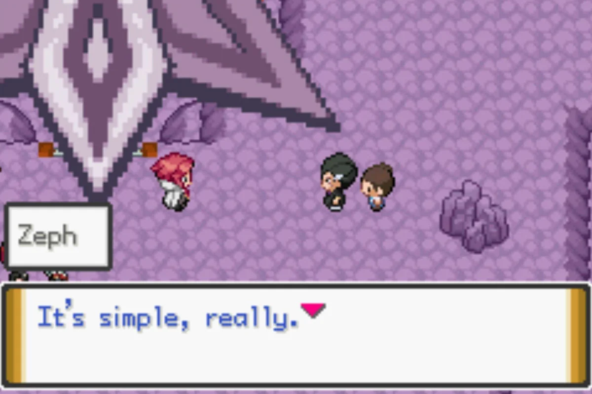 Zeph saved the day / Pokémon Unbound