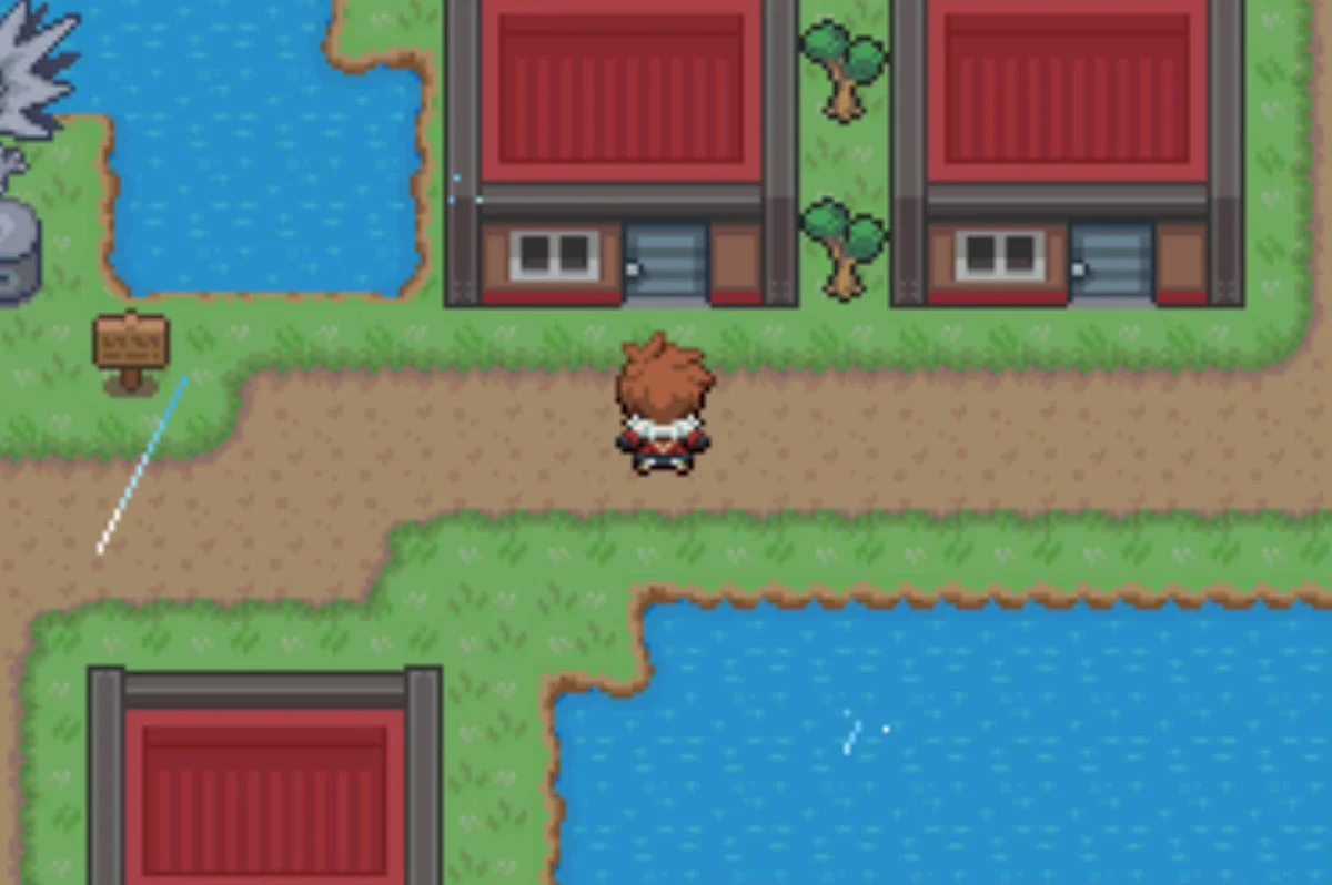 The house of the two elders in Epidimy Town / Pokémon Unbound
