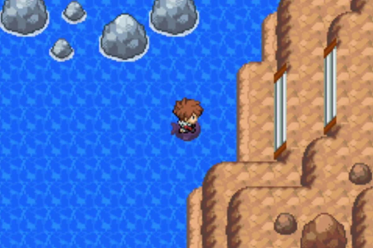 The middle part of the Fields is barren / Pokémon Unbound