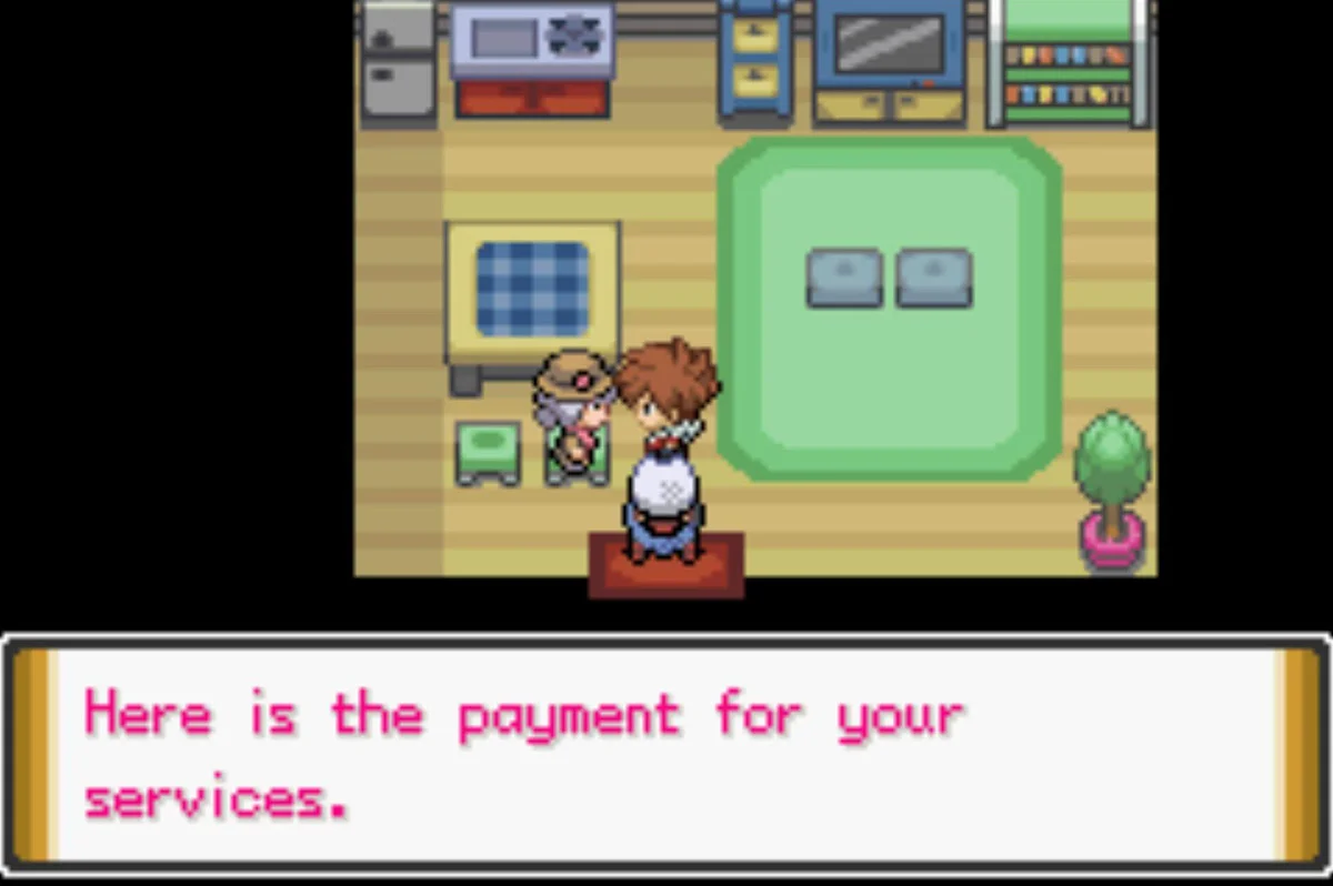 The reward / Pokémon Unbound