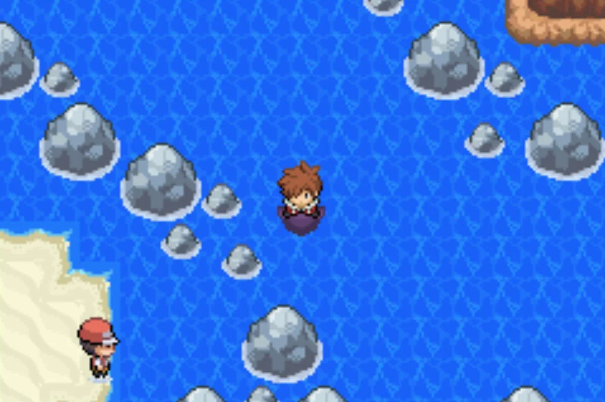 Keep surfing east / Pokémon Unbound