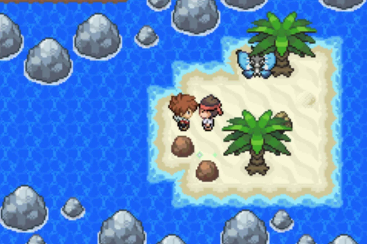 Black Belt Daisuke, and a Vivillon / Pokémon Unbound