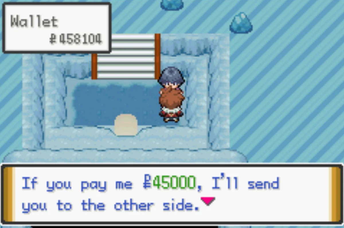 You can pay your way out of it / Pokémon Unbound