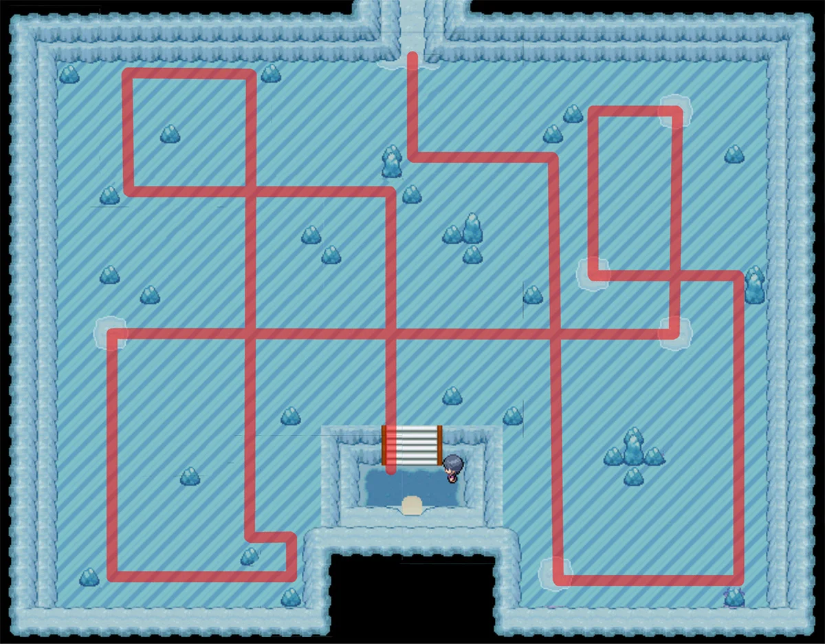 The solution to the ice puzzle / Pokémon Unbound