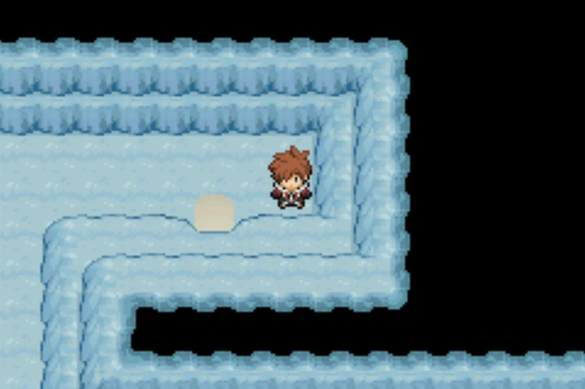 The exit of Victory Road / Pokémon Unbound