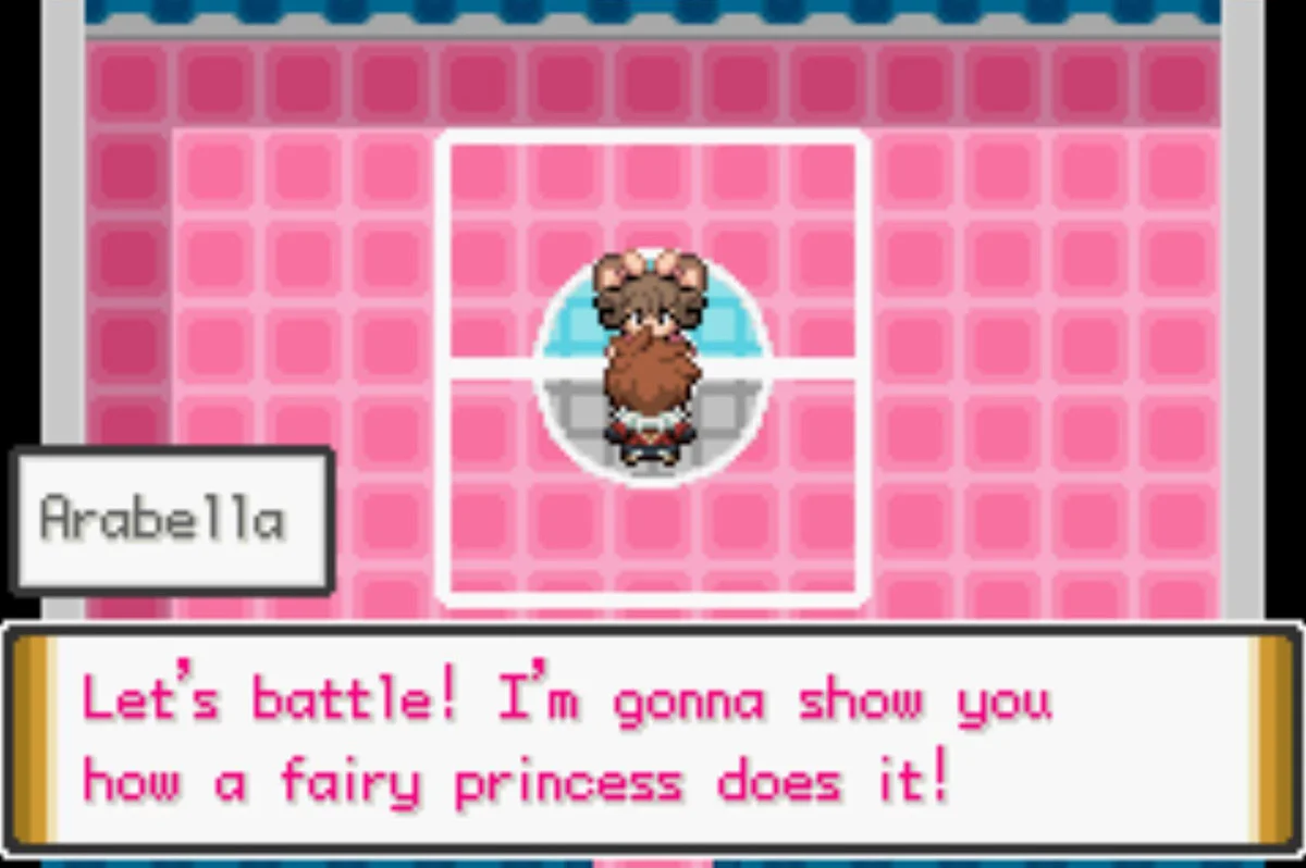 Arabella is a Fairy-type Pokémon Princess / Pokémon Unbound