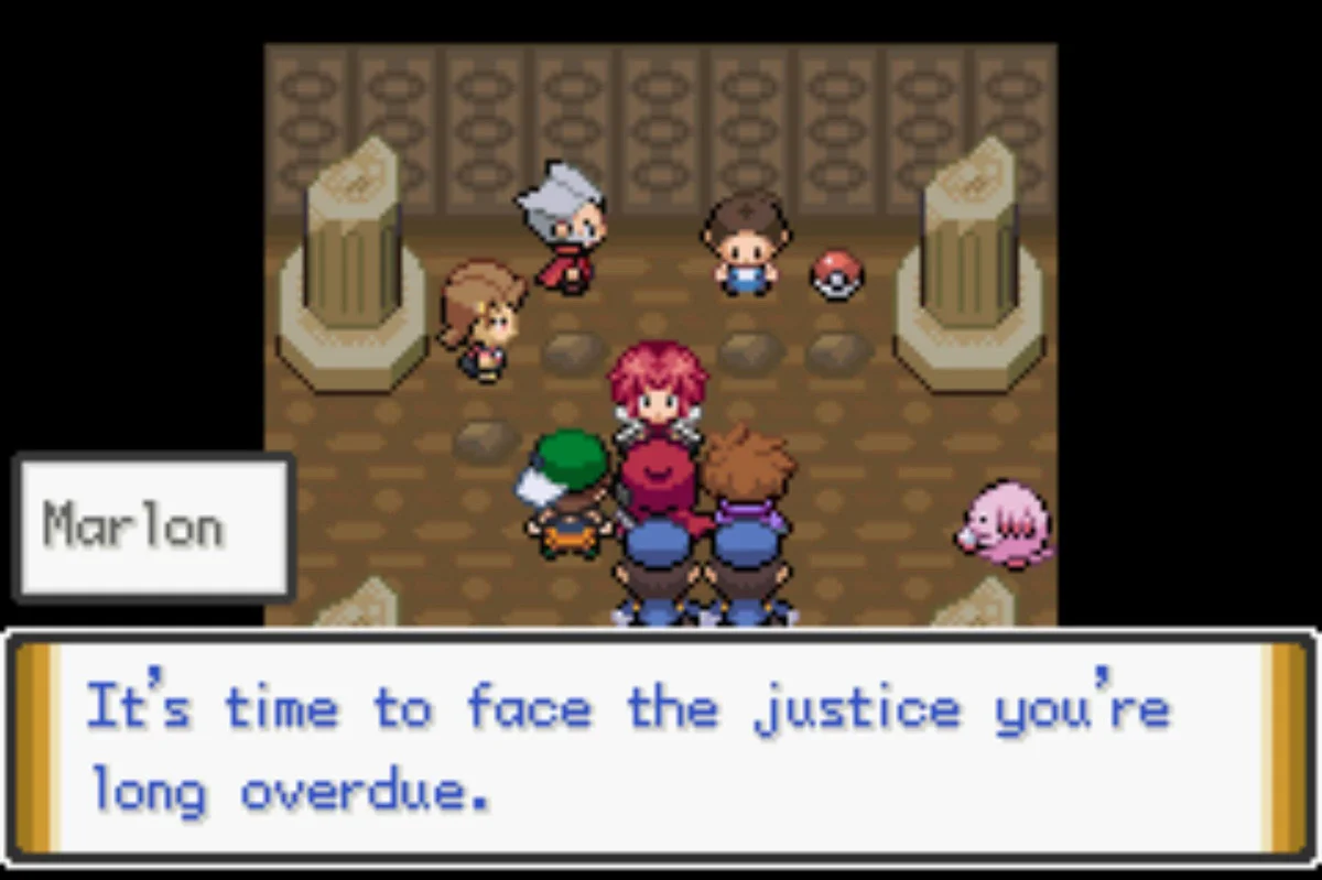 Marlon comes with the cops / Pokémon Unbound