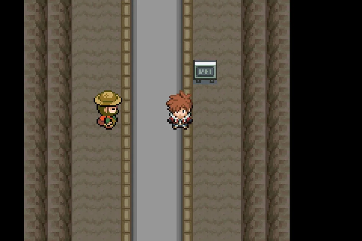 The NPC who gives the HM for Cut. / Pokémon Unbound